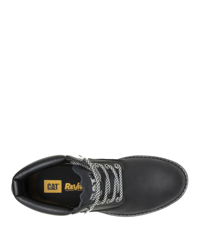Botin-Cuero-Mujer-Colorado-Womens-Negro-Cat