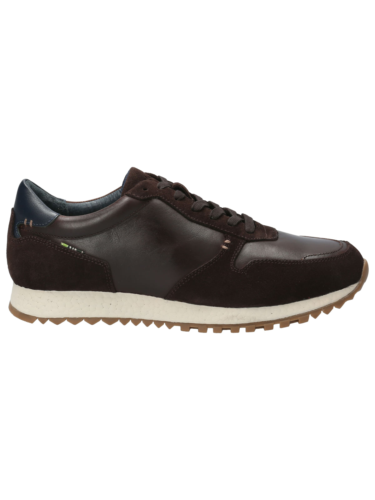 Zapatilla Cuero Hombre Flint Café Rockford