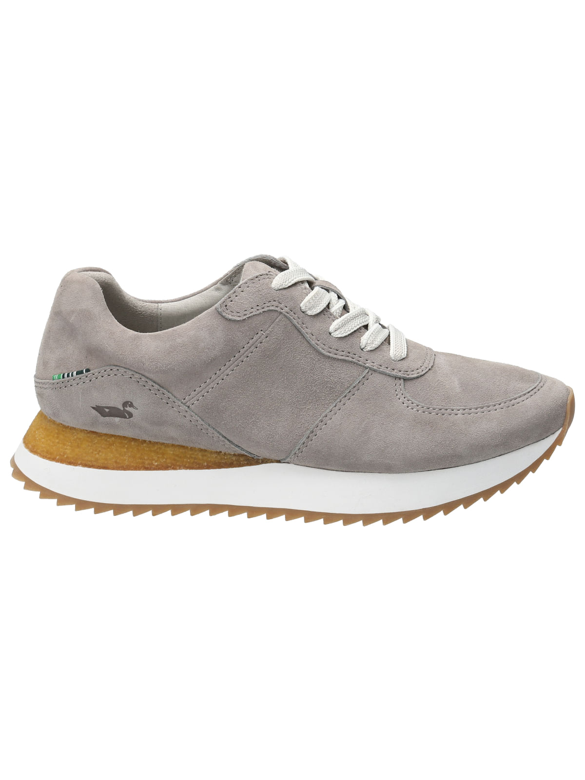 Zapatilla Cuero Mujer Viena Gris Rockford