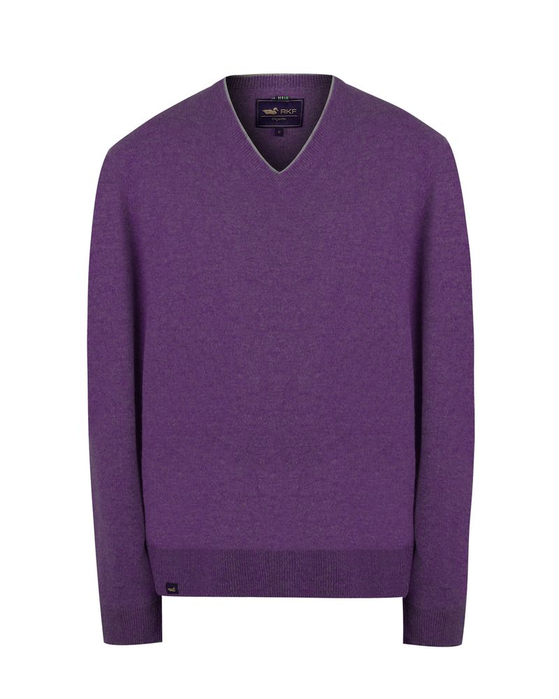 Sweater-Cashmere-Hombre-Cash-V-Rojo-Rockford