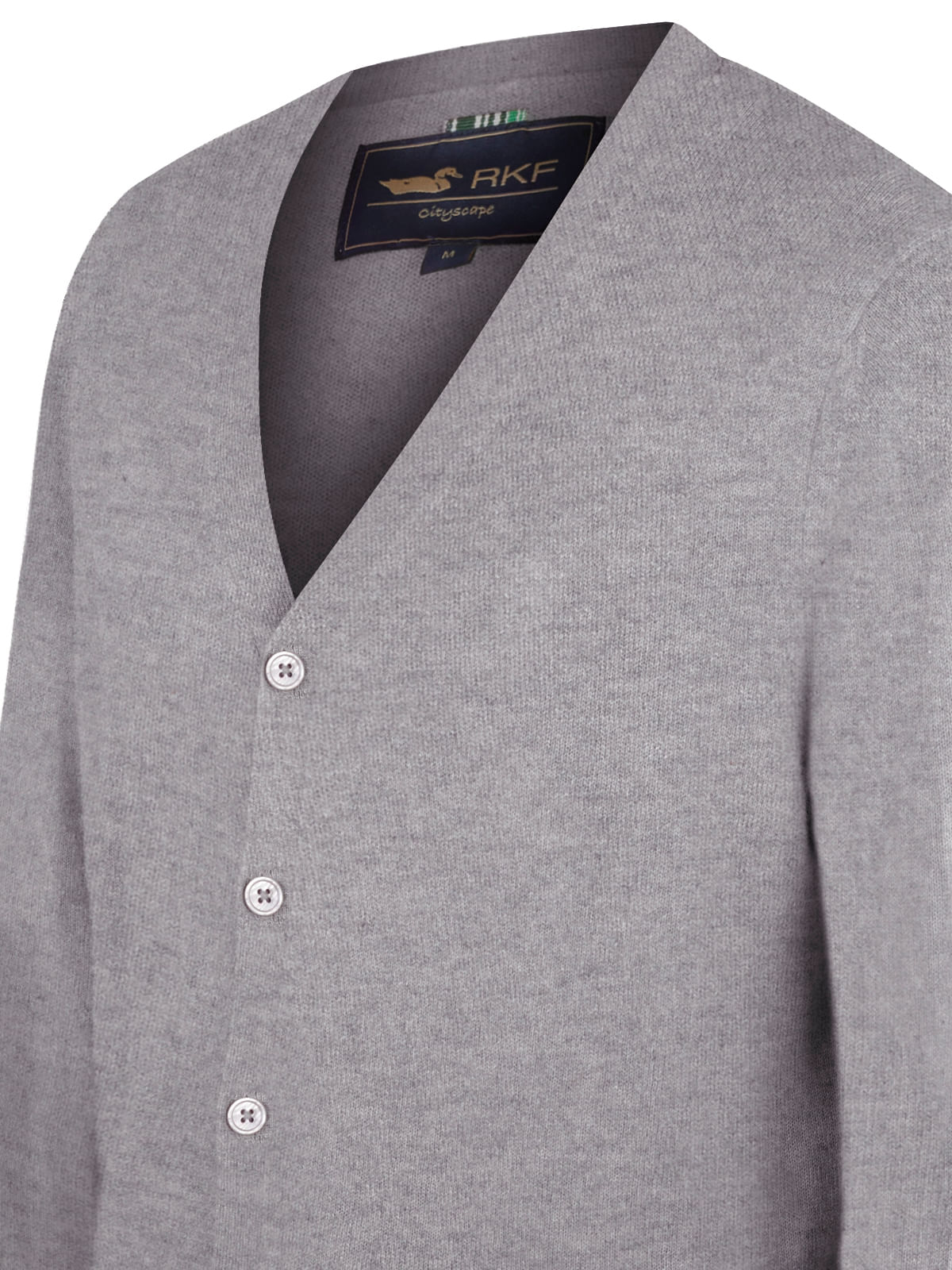 Sweater Cashmere Hombre Cash But Gris Rockford