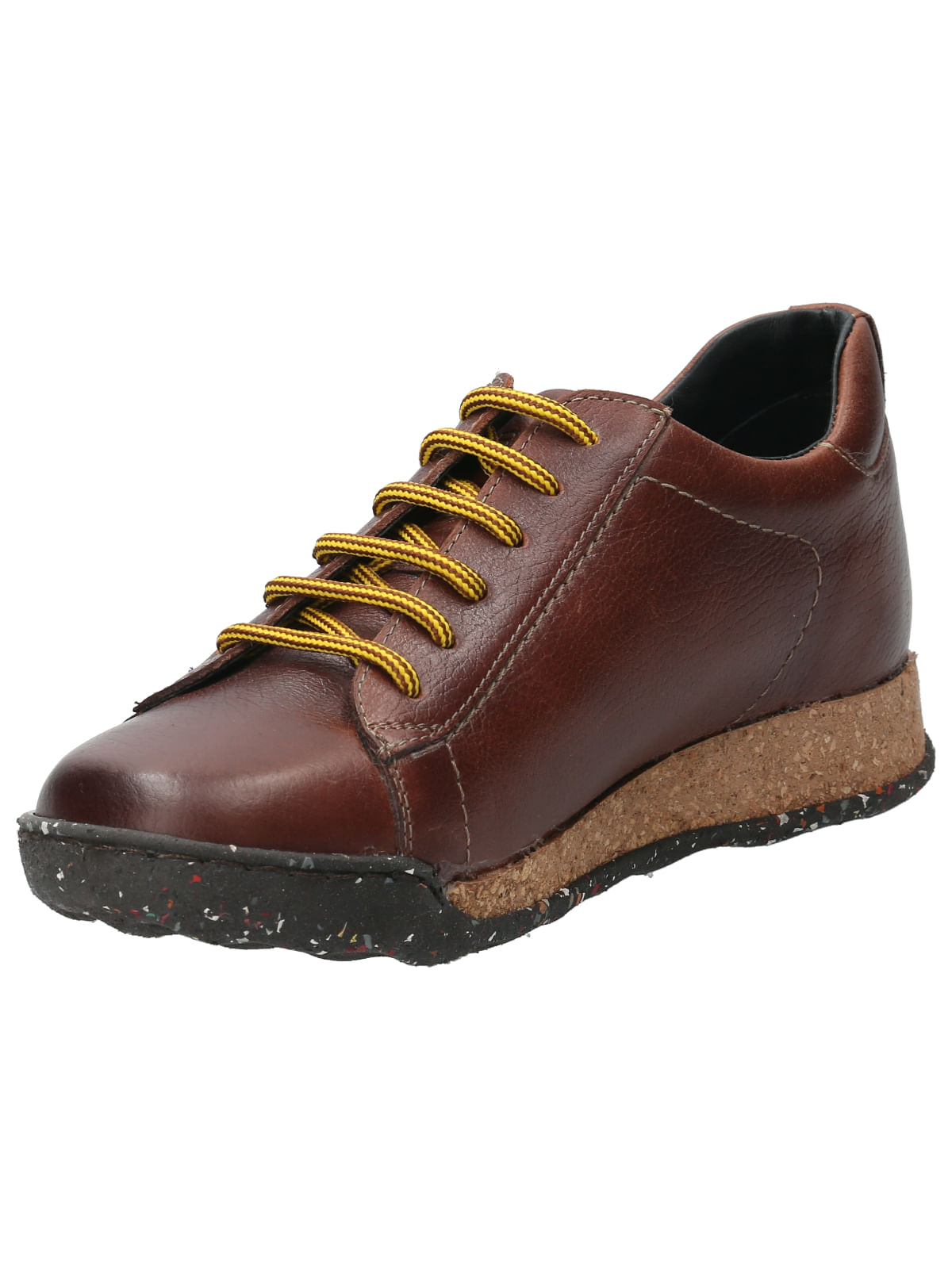 Zapato Cuero Mujer Crossett Café Rockford