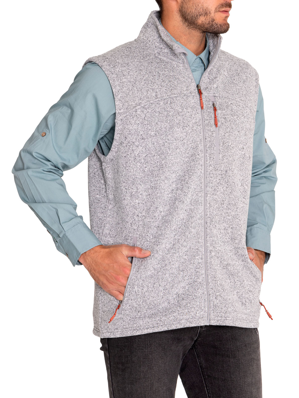 Polar Fibras Recicladas Hombre York Gris Rockford