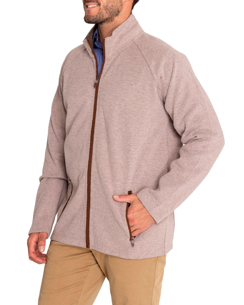 Poleron-Algodon-Organico-Hombre-Doble-Beige-Crudo-Rockford