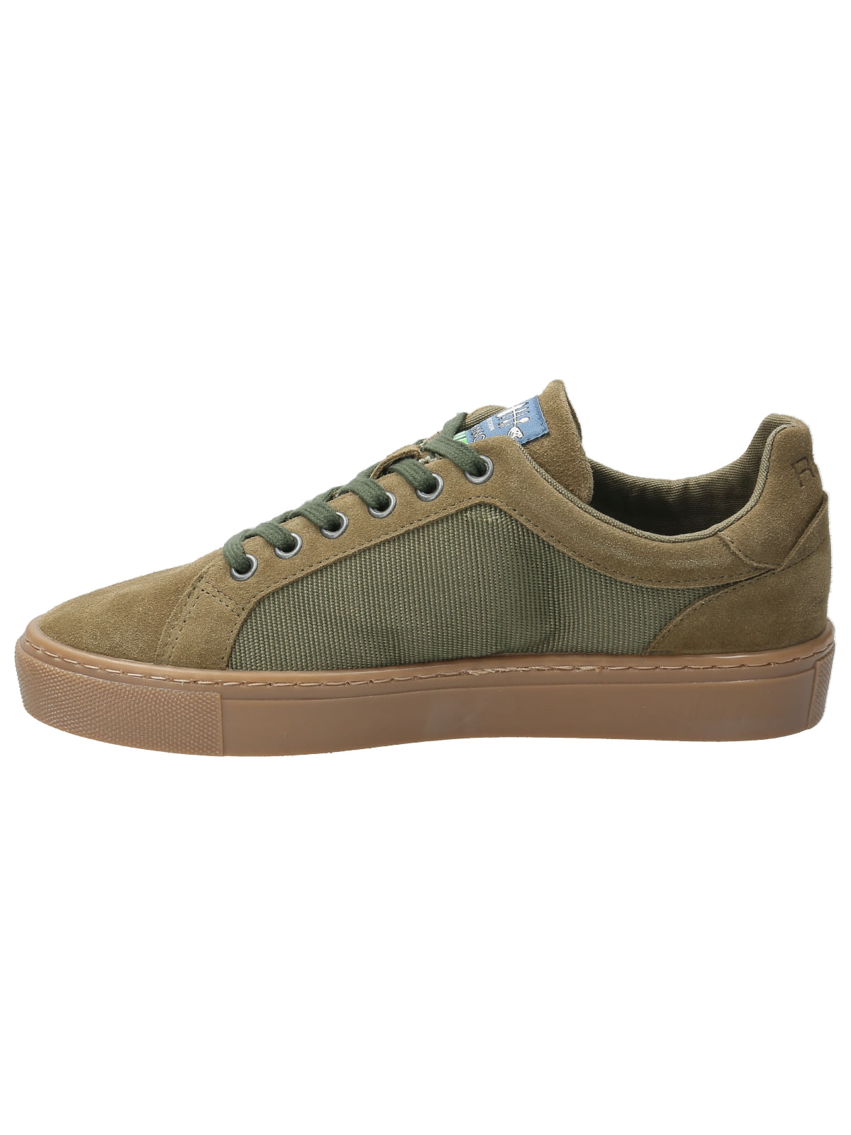Zapatilla Cuero Mujer Tifon Verde Rockford