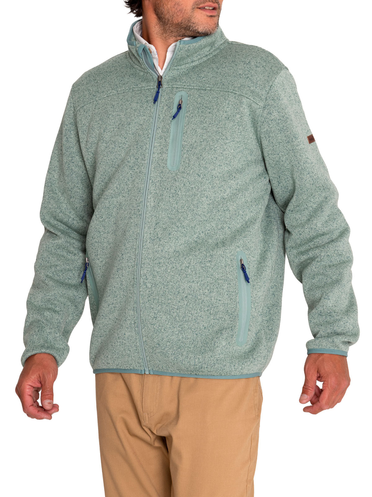 Polar Fibras Recicladas Hombre Arizona Verde Rockford