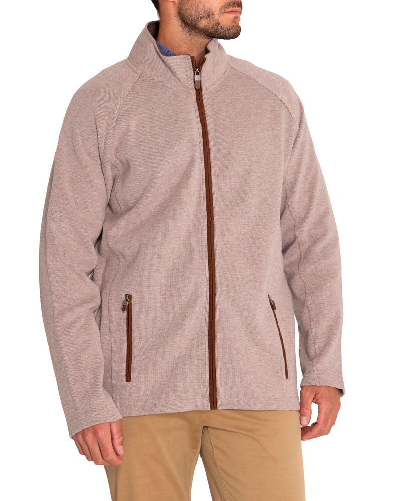 Poleron-Algodon-Organico-Hombre-Doble-Beige-Crudo-Rockford