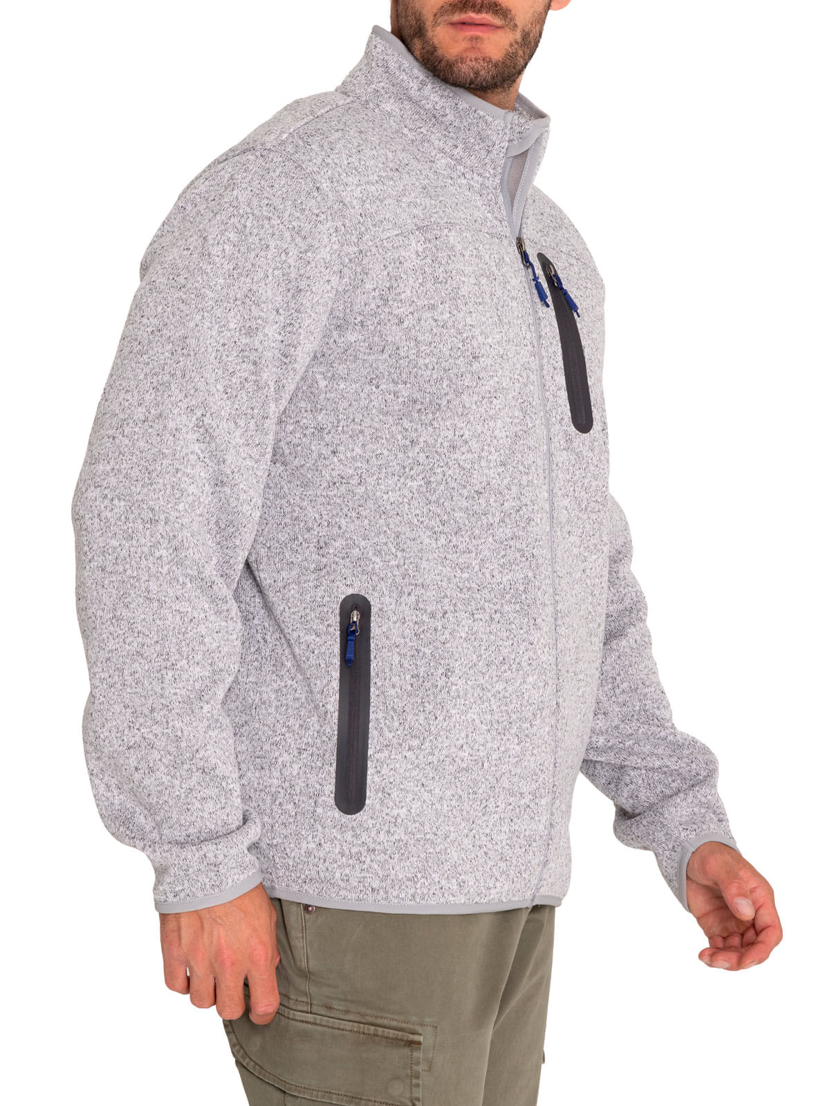 Polar Fibras Recicladas Hombre Arizona Gris Rockford