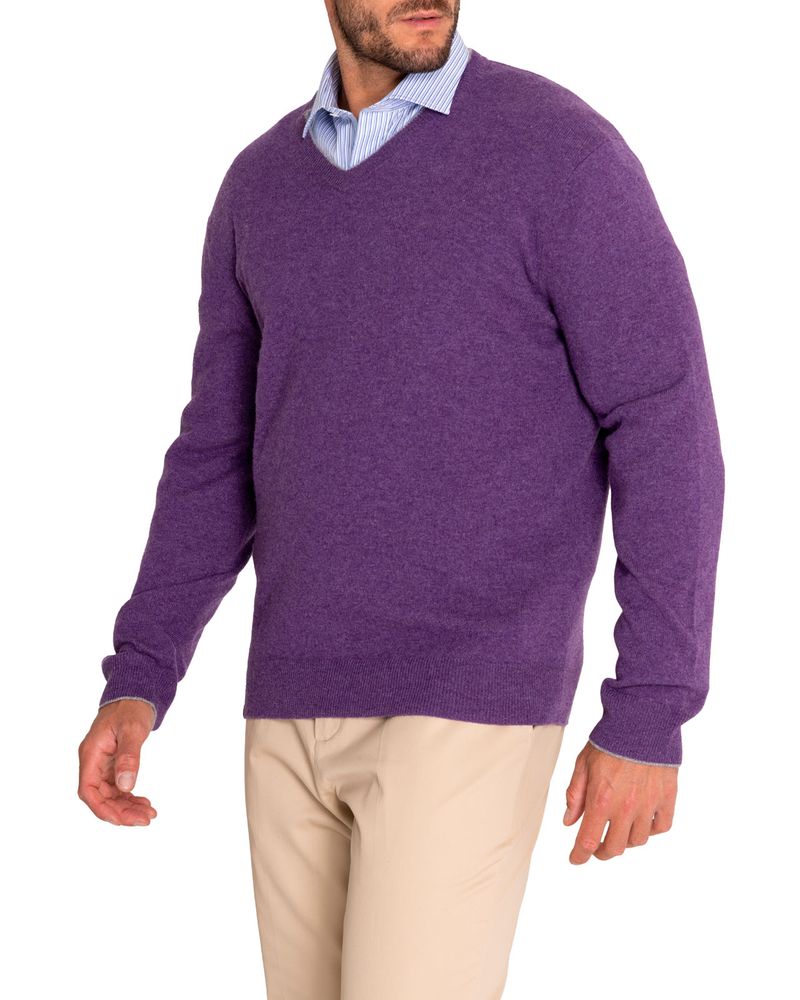 Sweater-Cashmere-Hombre-Cash-V-Rojo-Rockford