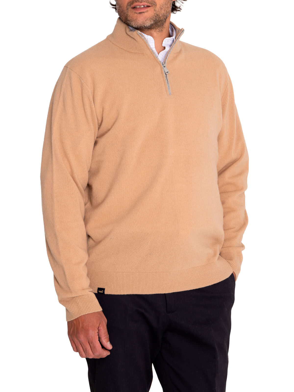 Sweater Lana Hombre Italyhalf Café Rockford