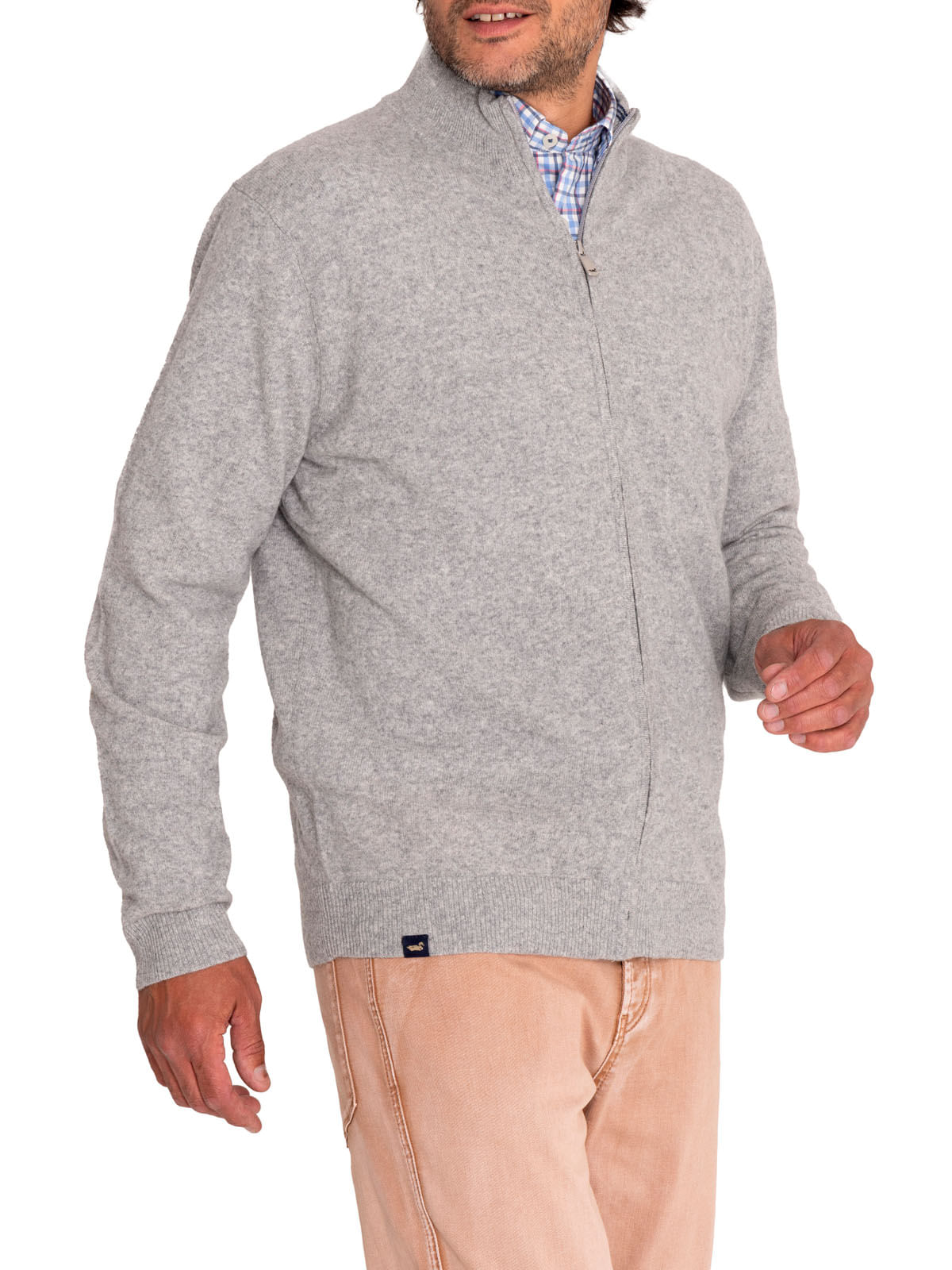 Sweater Lana Hombre Italyfull Gris Rockford