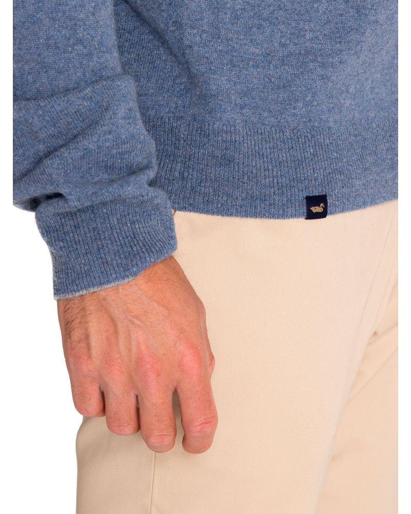 Sweater-Cashmere-Hombre-Cash-V-Azul-Rockford