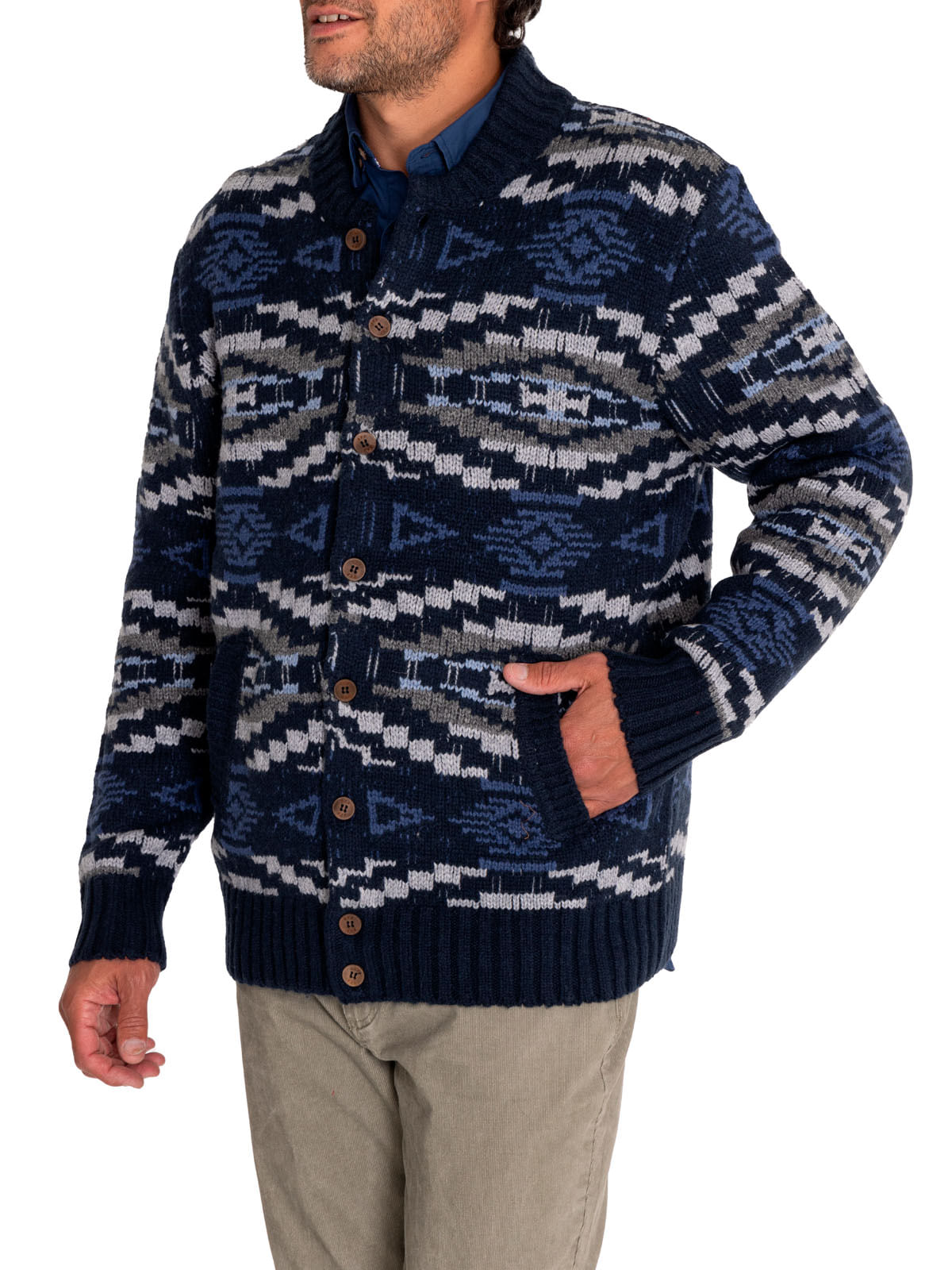 Sweater Lana Hombre Edimburgo Multicolor Rockford