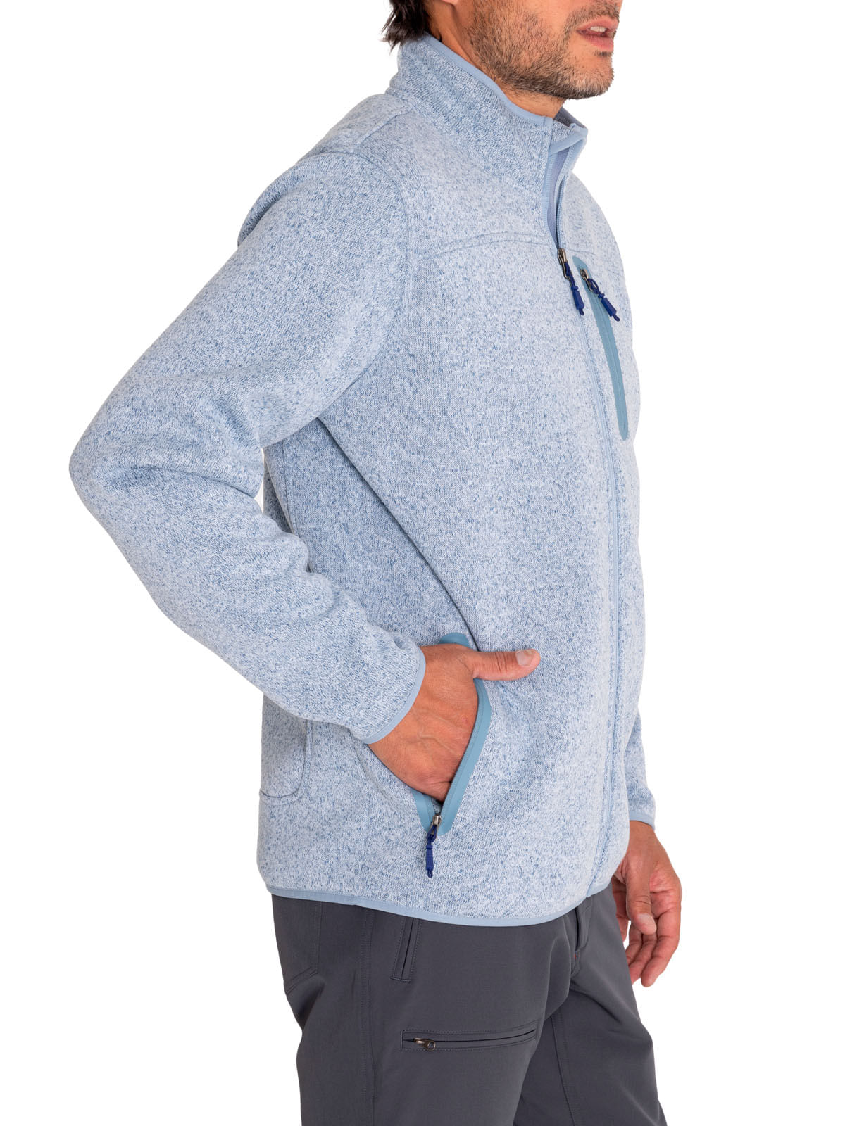 Polar Fibras Recicladas Hombre Arizona Azul Rockford