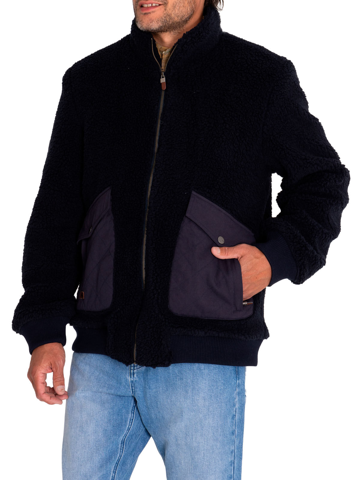 Polar Fibras Recicladas Hombre Blackburn Azul Rockford