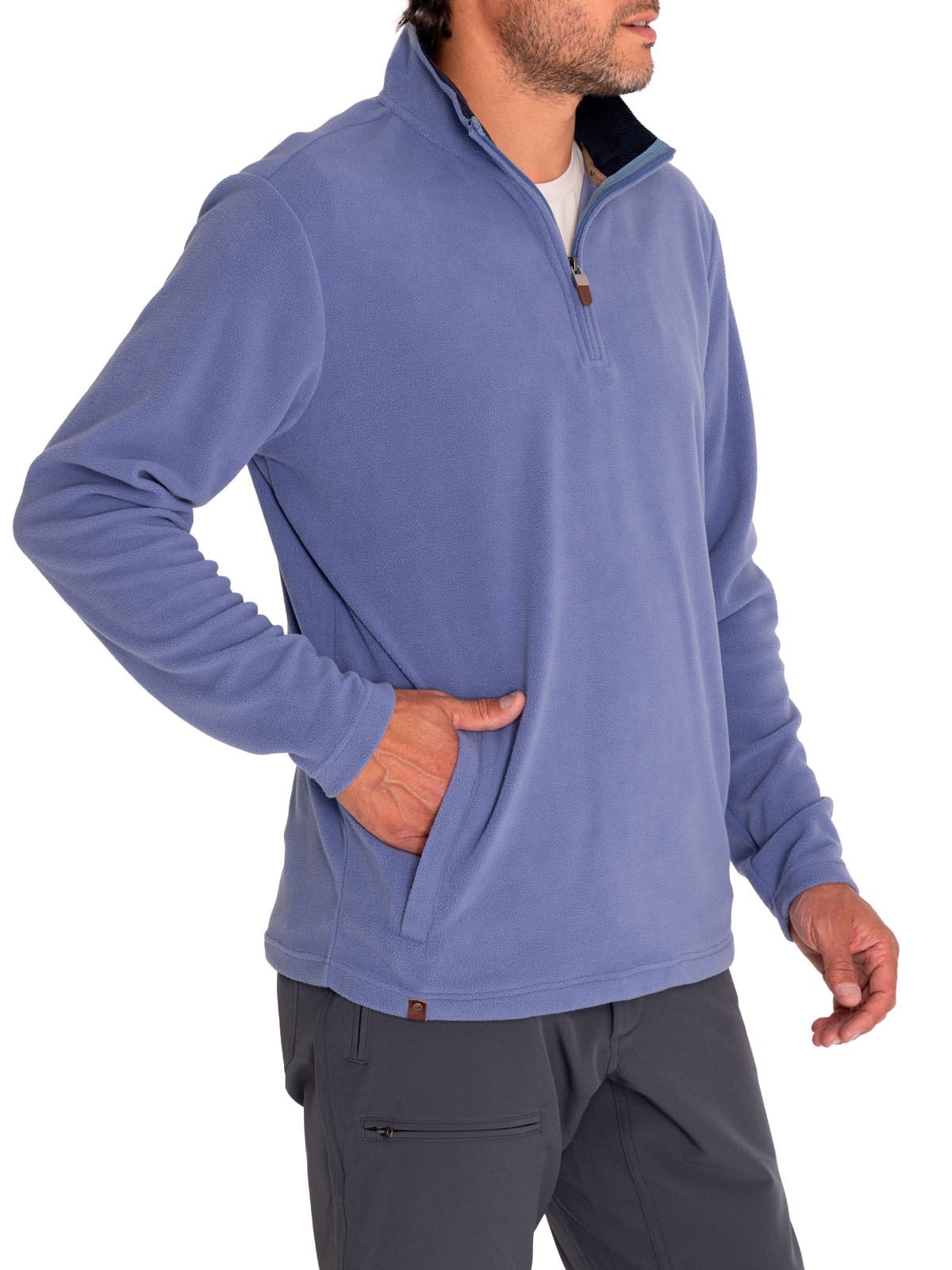 Polar Fibras Recicladas Hombre Peter Azul Rockford