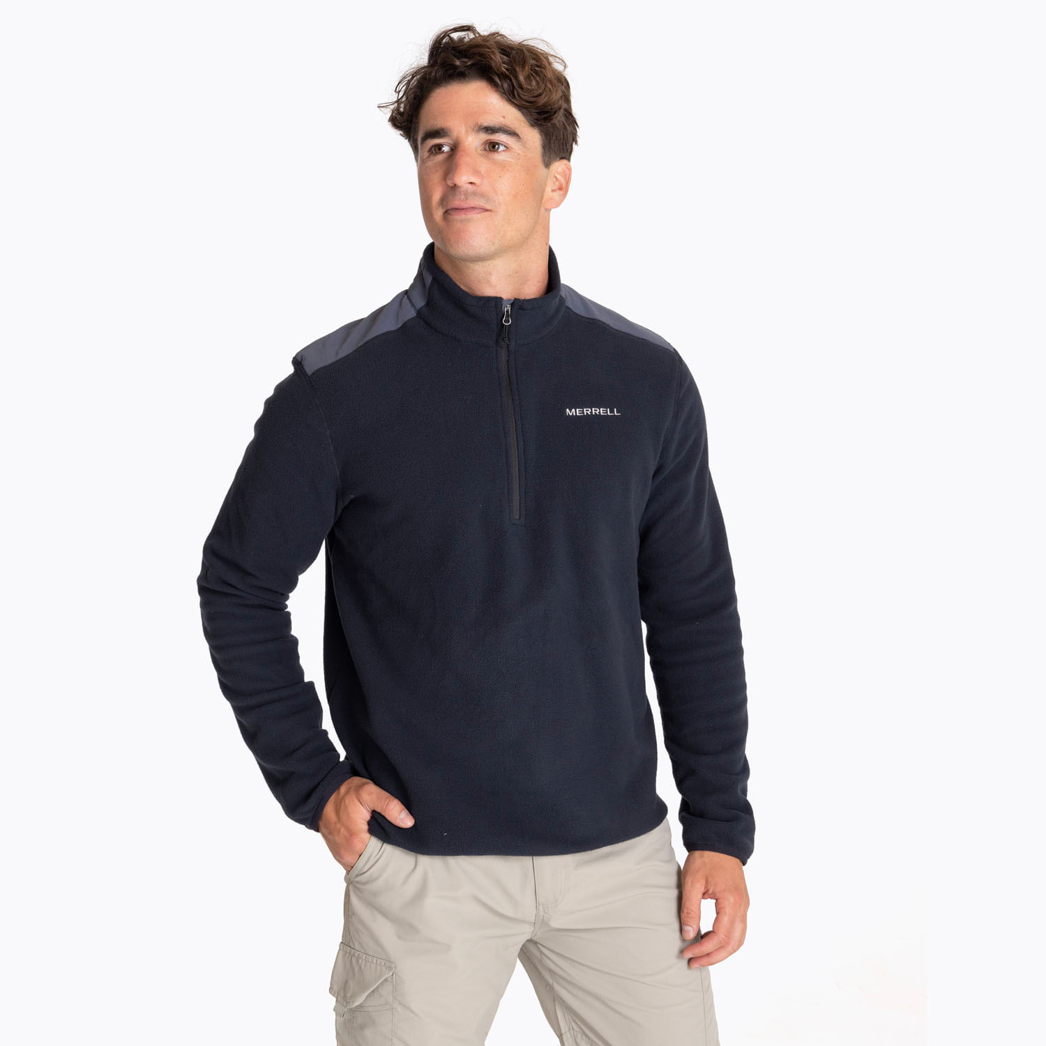 Polar Hombre Terrain Fleece Qtr Zip Merrell Rockford Chile