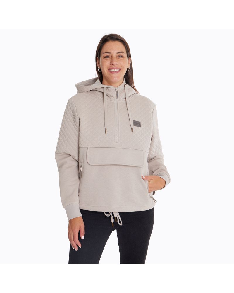 Poleron-Mujer-Spencer-Sweatshirt-Beige-Merrell