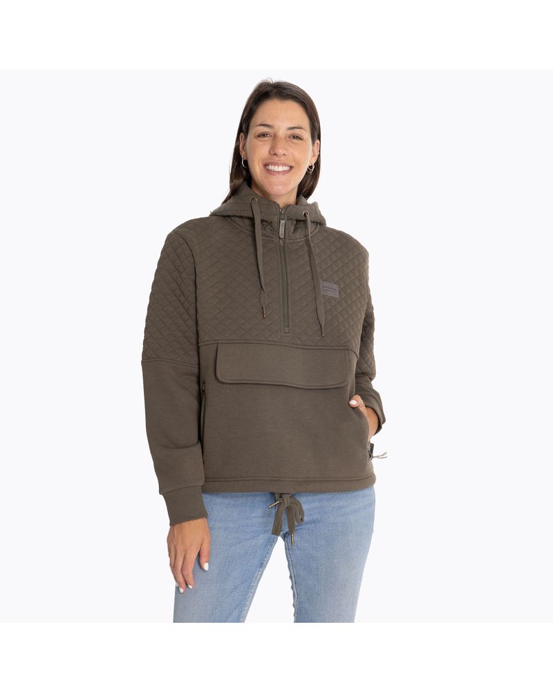 Poleron-Mujer-Spencer-Sweatshirt-Oliva-Merrell