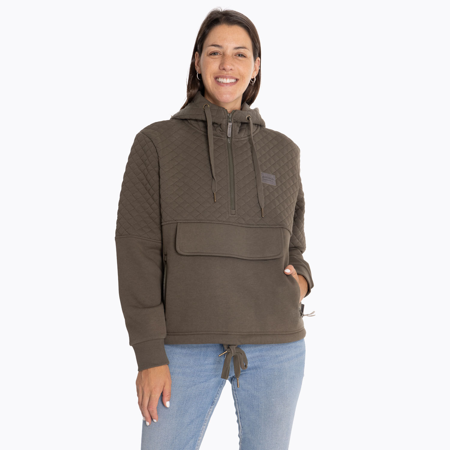 Poleron Mujer Spencer Sweatshirt Oliva Merrell