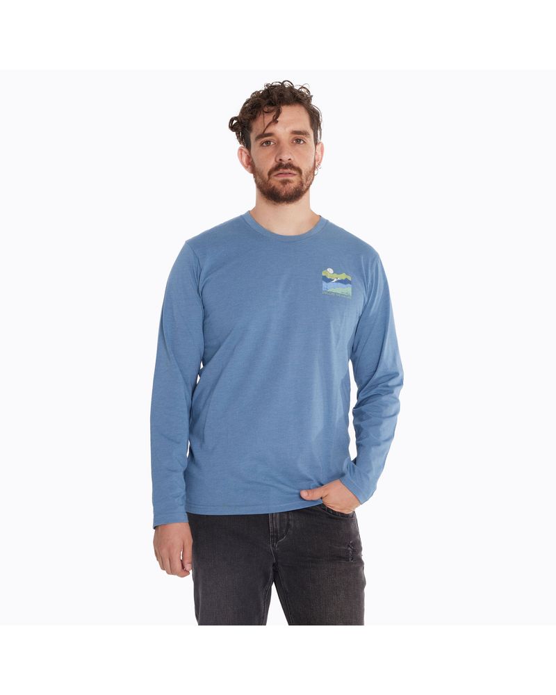 Polera-Hombre-Logo-Azul-Merrell