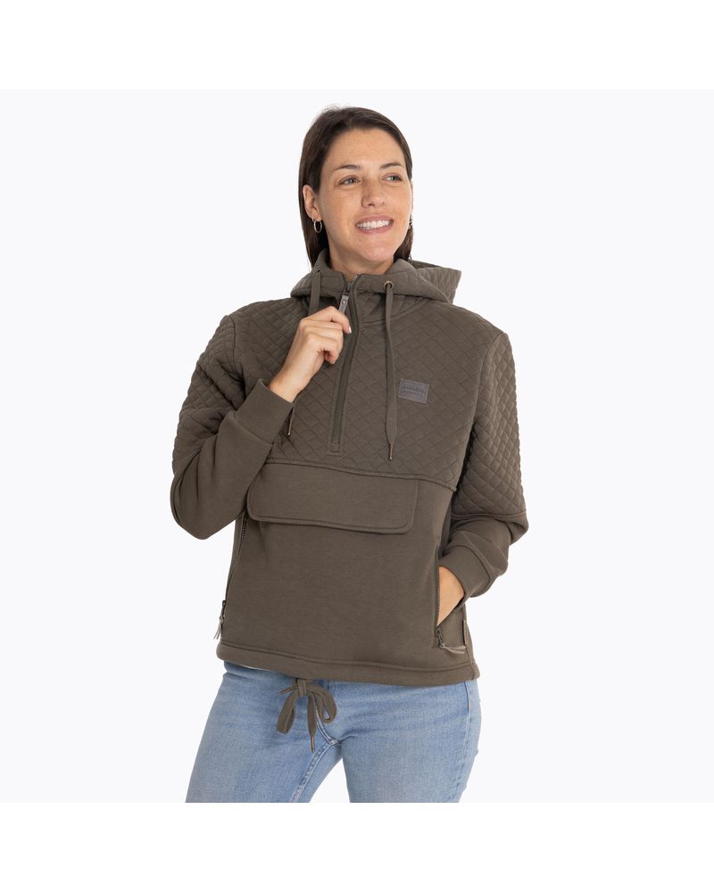 Poleron-Mujer-Spencer-Sweatshirt-Oliva-Merrell