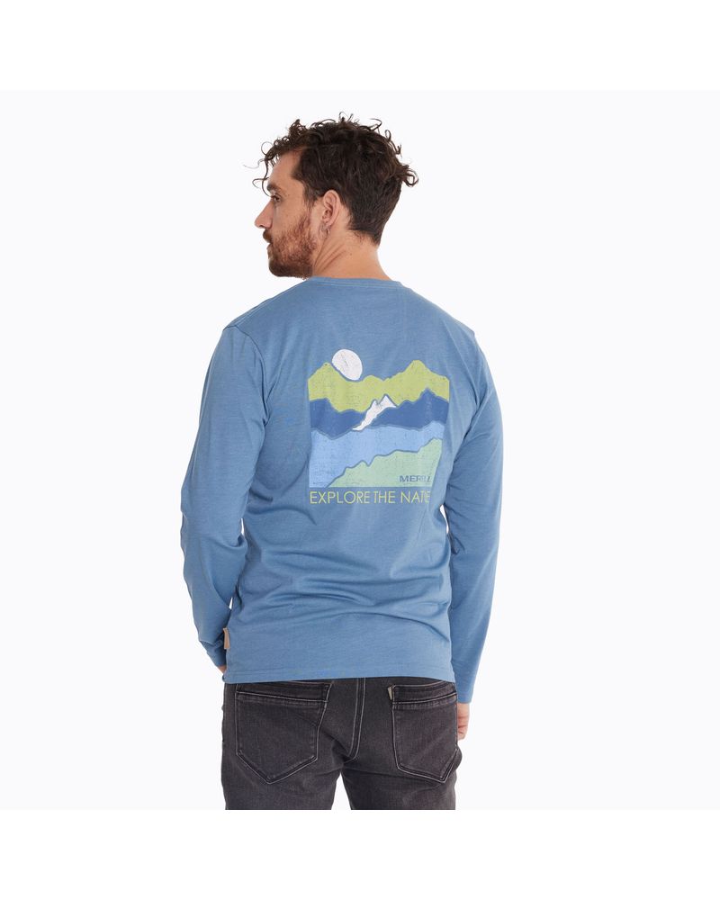 Polera-Hombre-Logo-Azul-Merrell