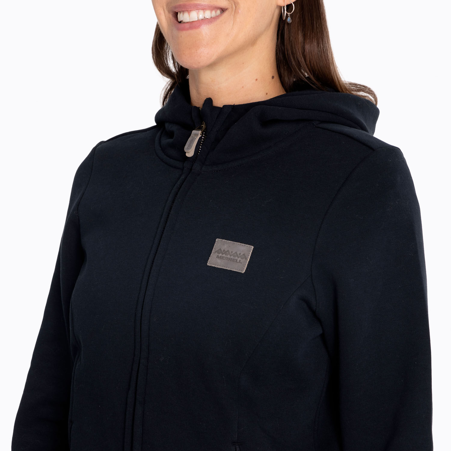 Poleron Mujer Sala Sweatshirt Negro Merrell