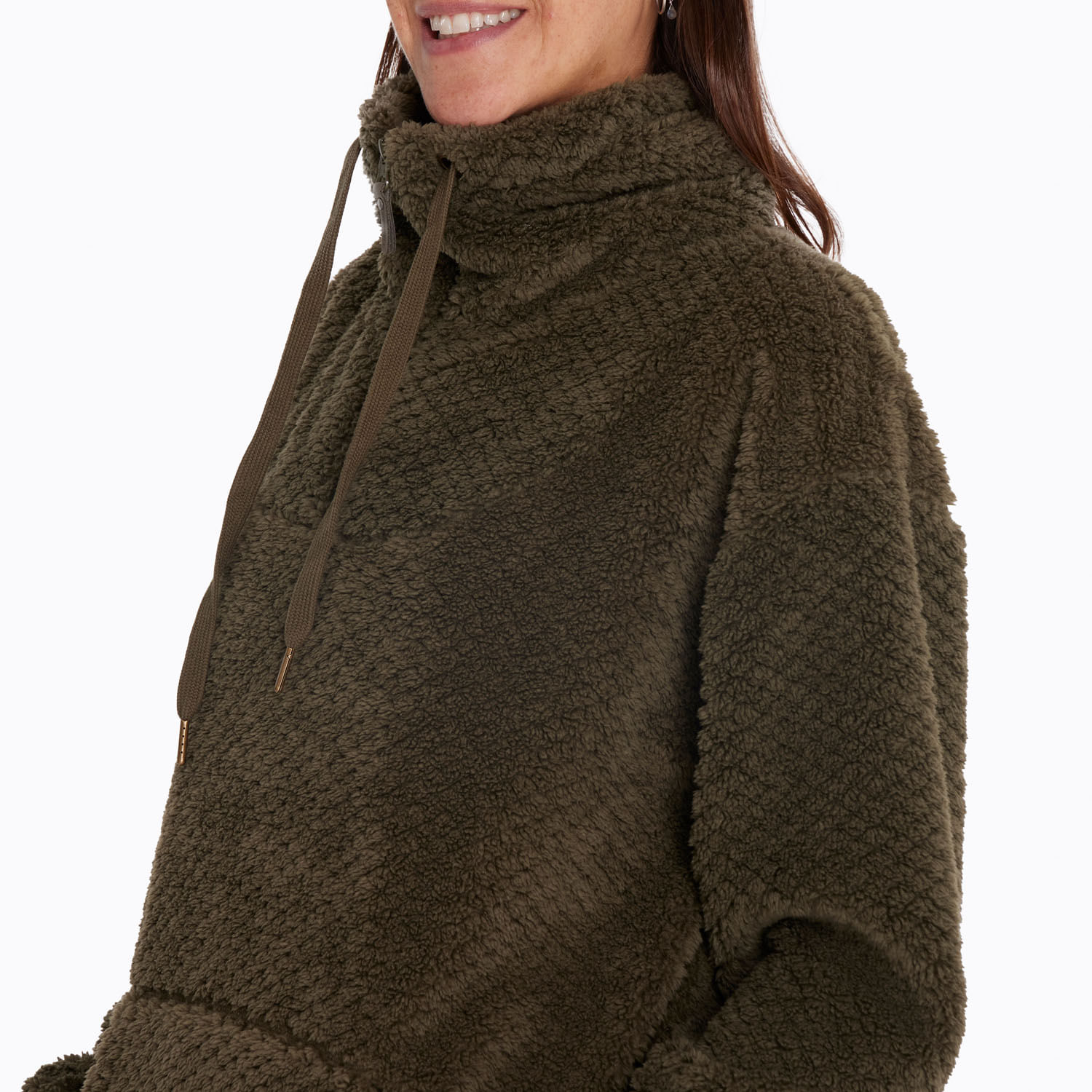 Polar Mujer Shaggy Half Oliva Merrell