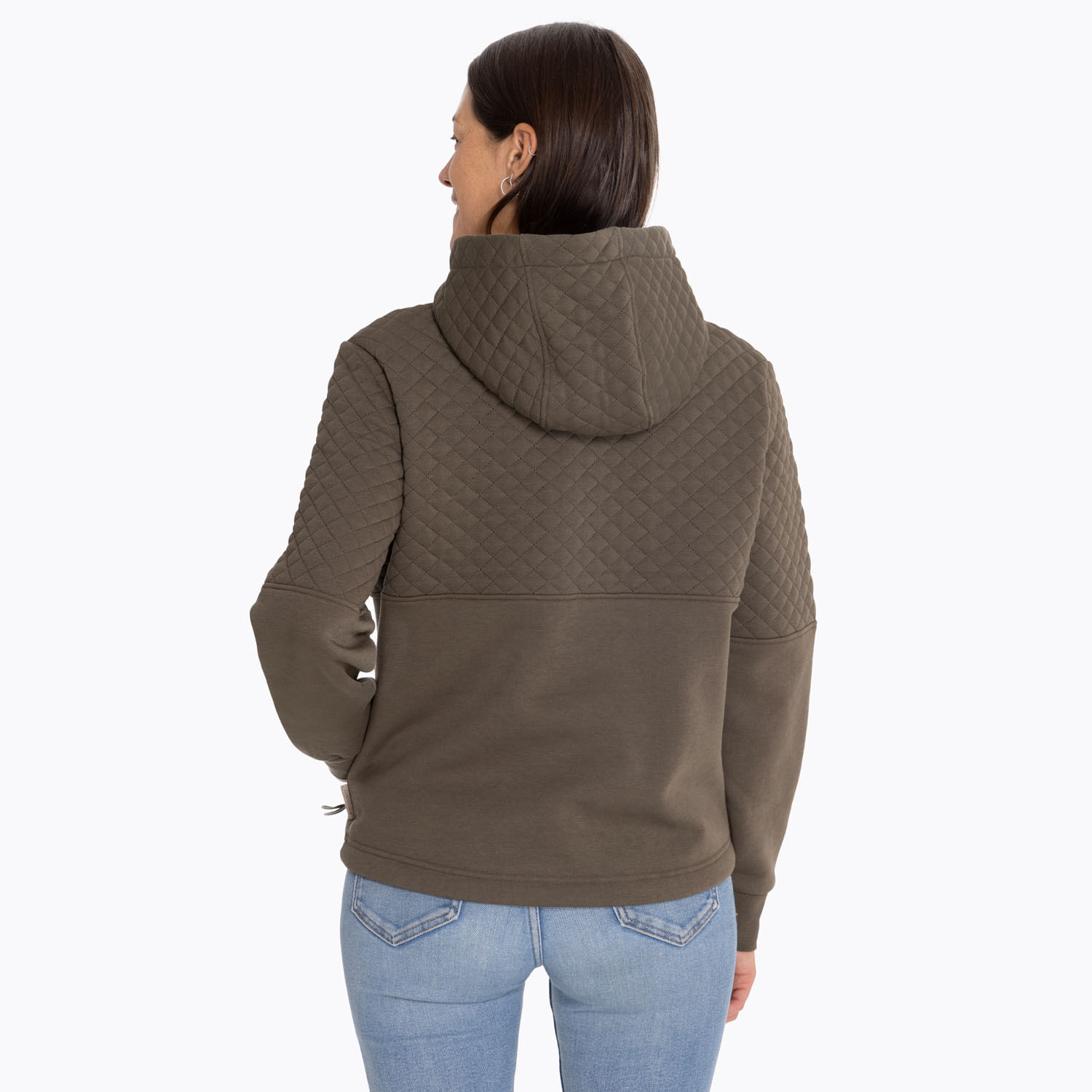 Poleron Mujer Spencer Sweatshirt Oliva Merrell