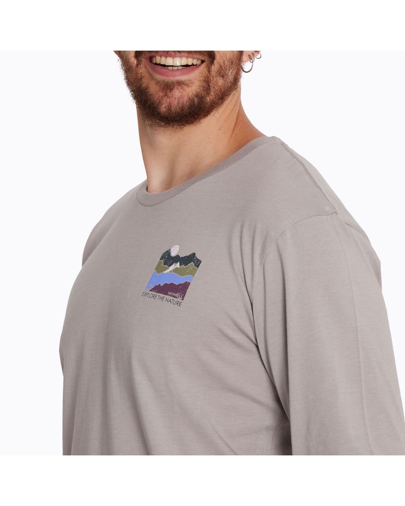Polera-Hombre-Logo-Gris-Merrell