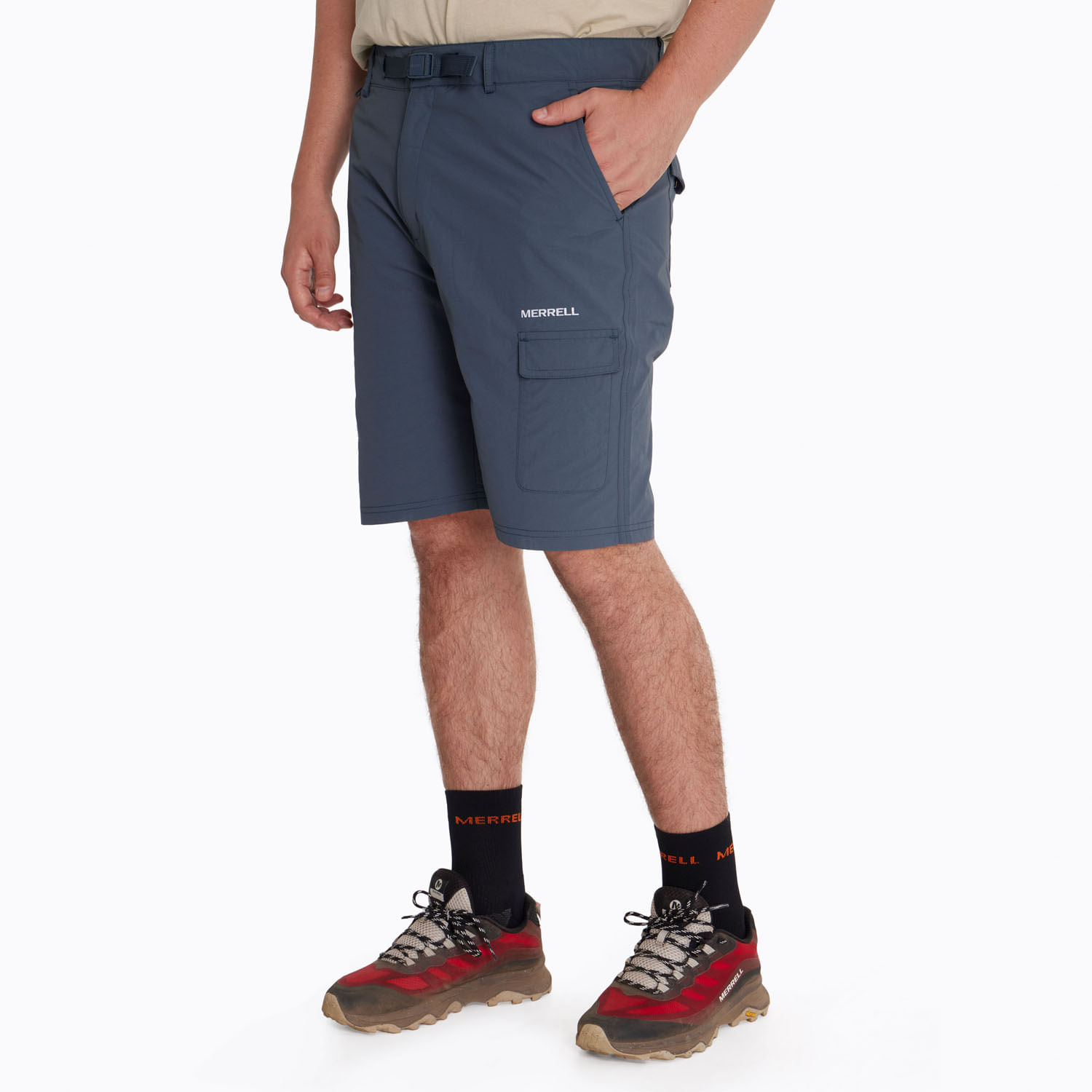 Short Hombre Walkshort Azul Merrell