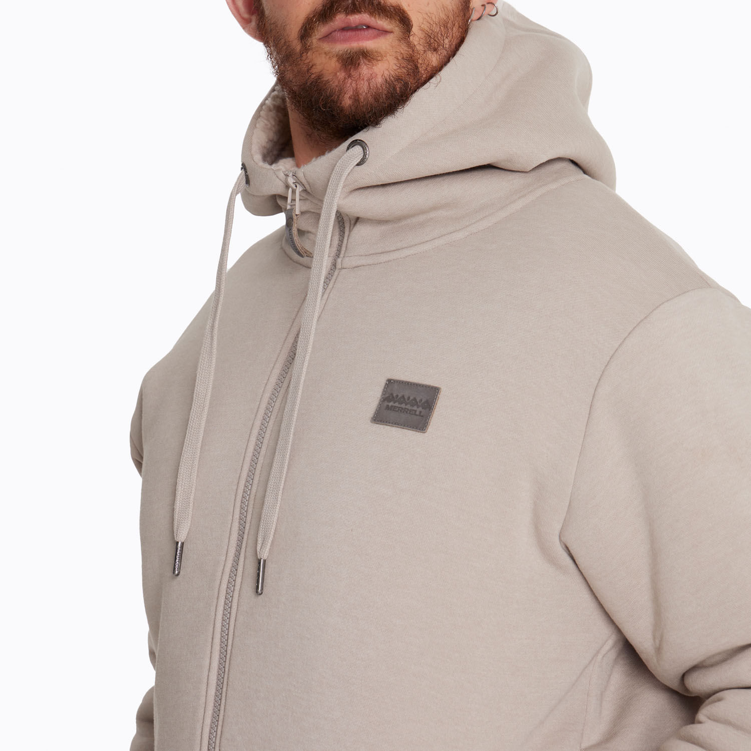 Poleron Hombre Cotton Sherpa 2 Beige Merrell
