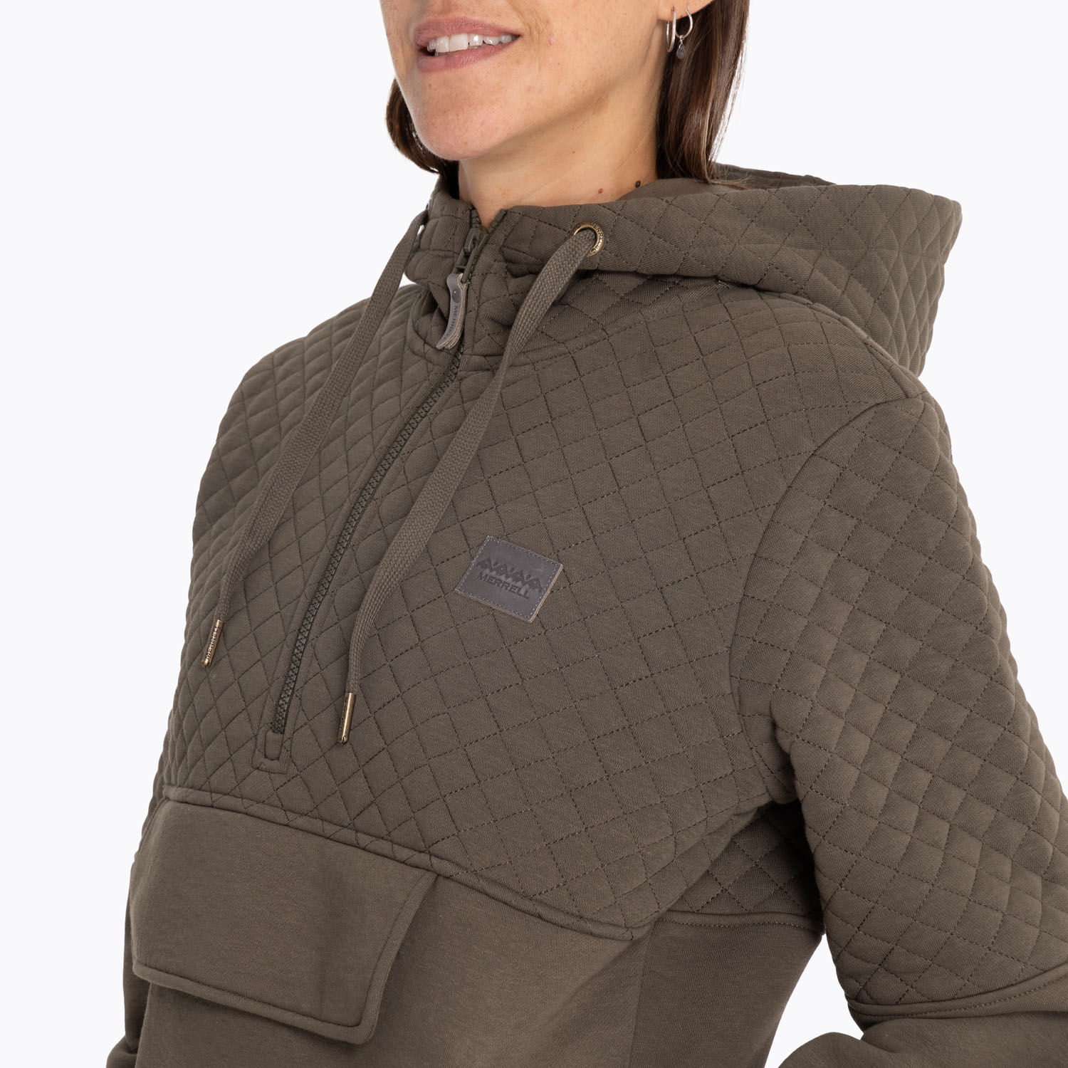 Poleron Mujer Spencer Sweatshirt Oliva Merrell