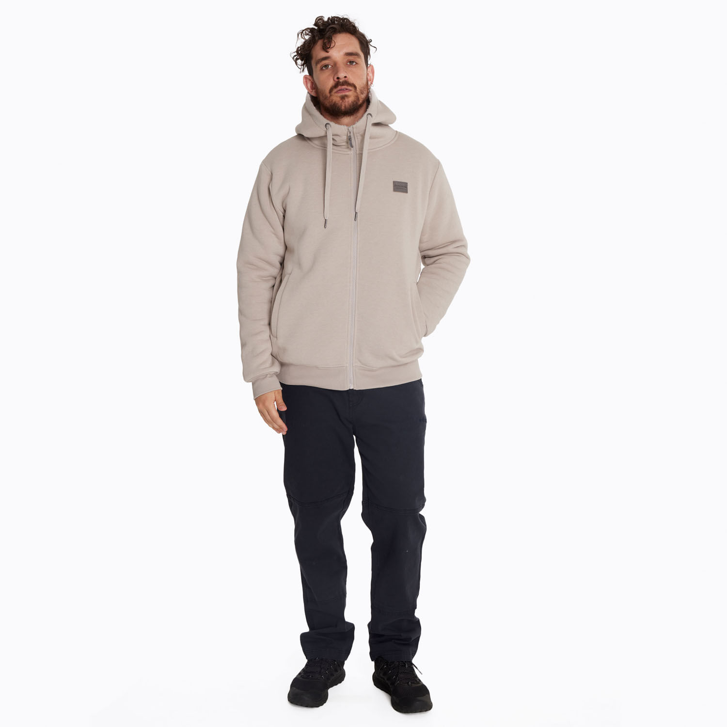 Poleron Hombre Cotton Sherpa 2 Beige Merrell