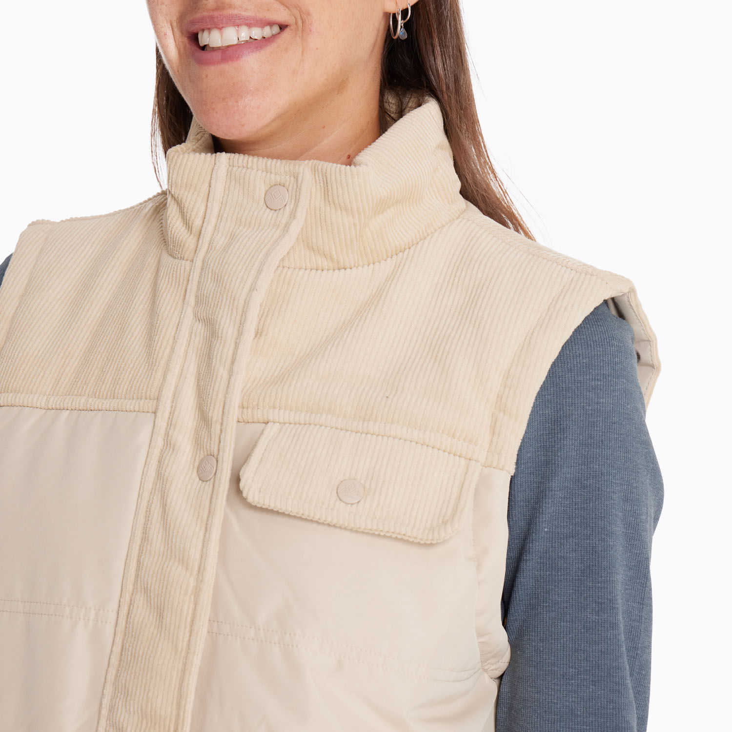 Parka Sin Mangas Mujer Lava Beige Merrell