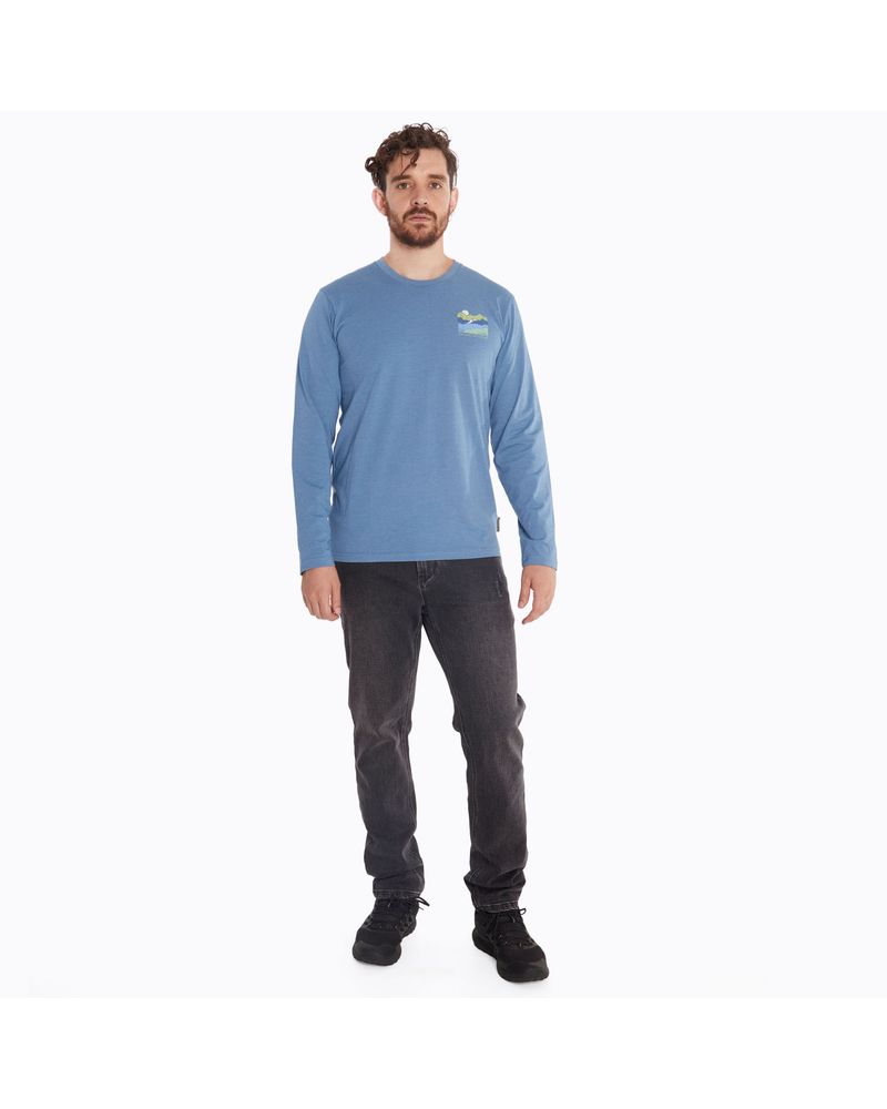 Polera-Hombre-Logo-Azul-Merrell