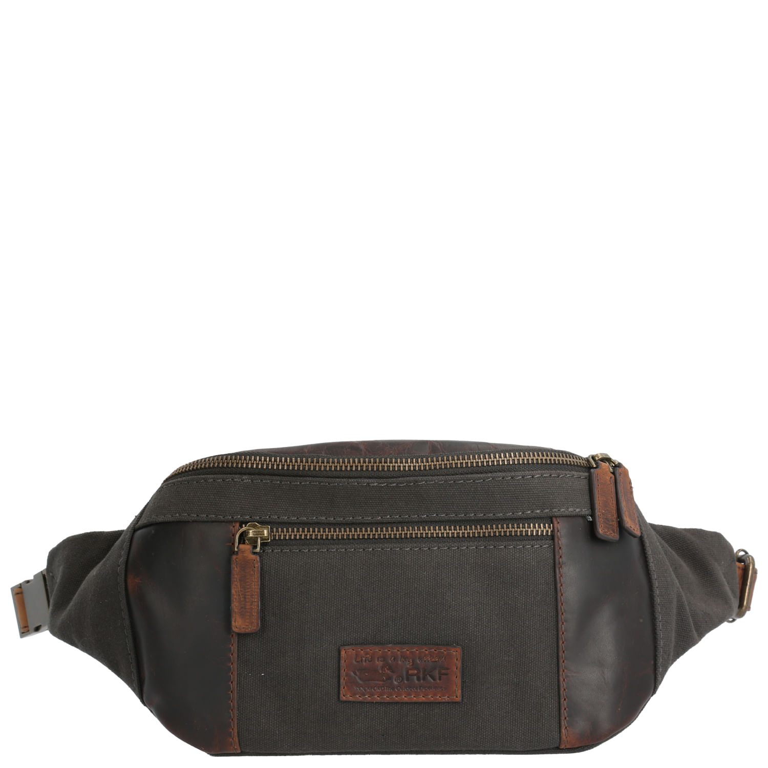 Banano Canvas Reciclado Unisex RCY CarDiff Waist Gris Rockford