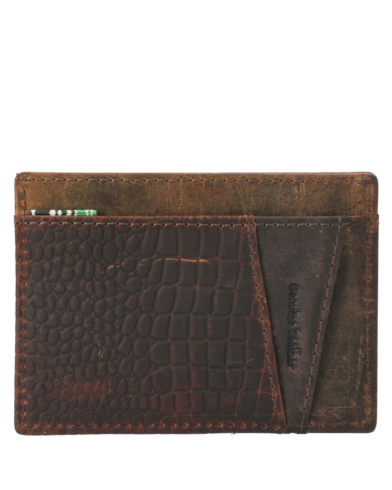 Tarjetero-Cuero-Mujer-OH-Cardholder-Croco-Cafe-Rockford