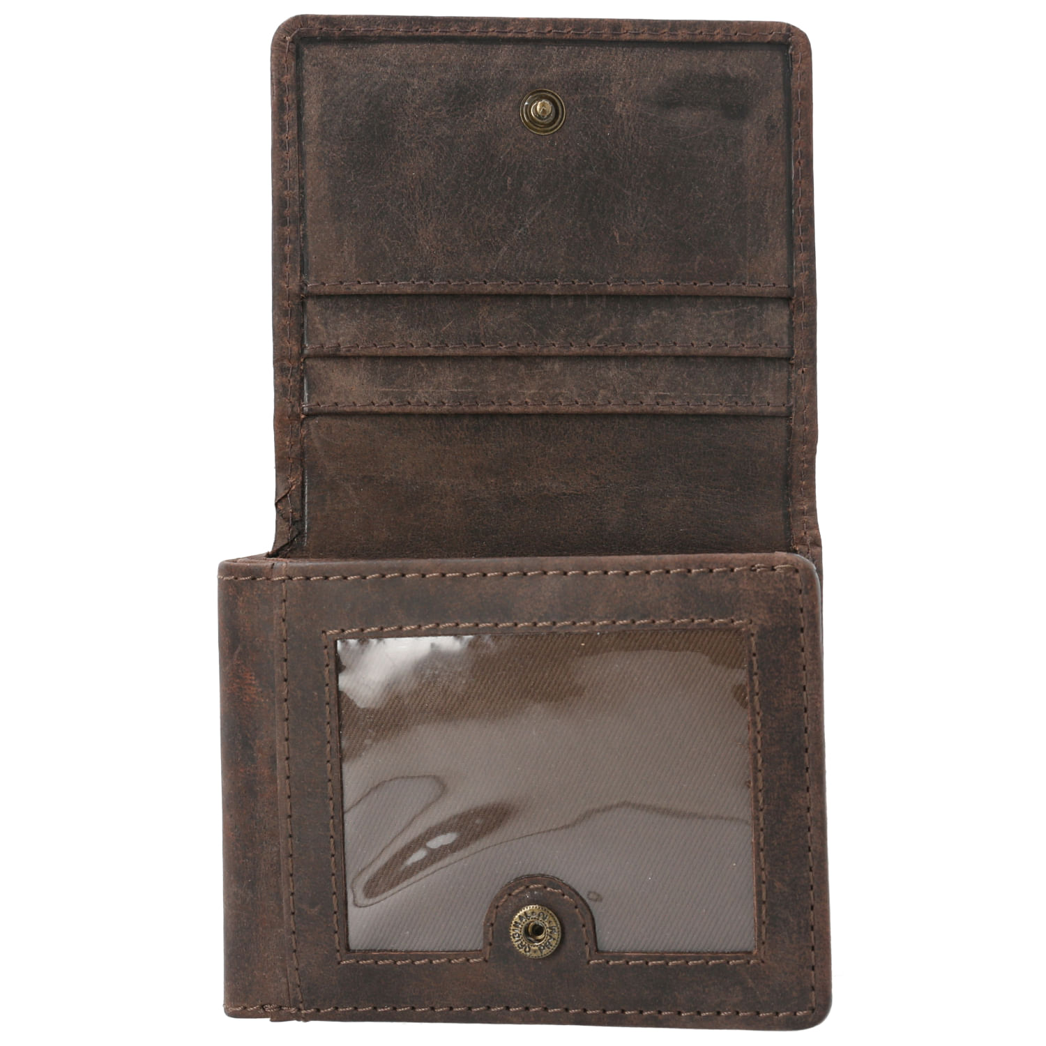 Billetera Cuero Hombre HT Clovelly Wallet Café Rockford