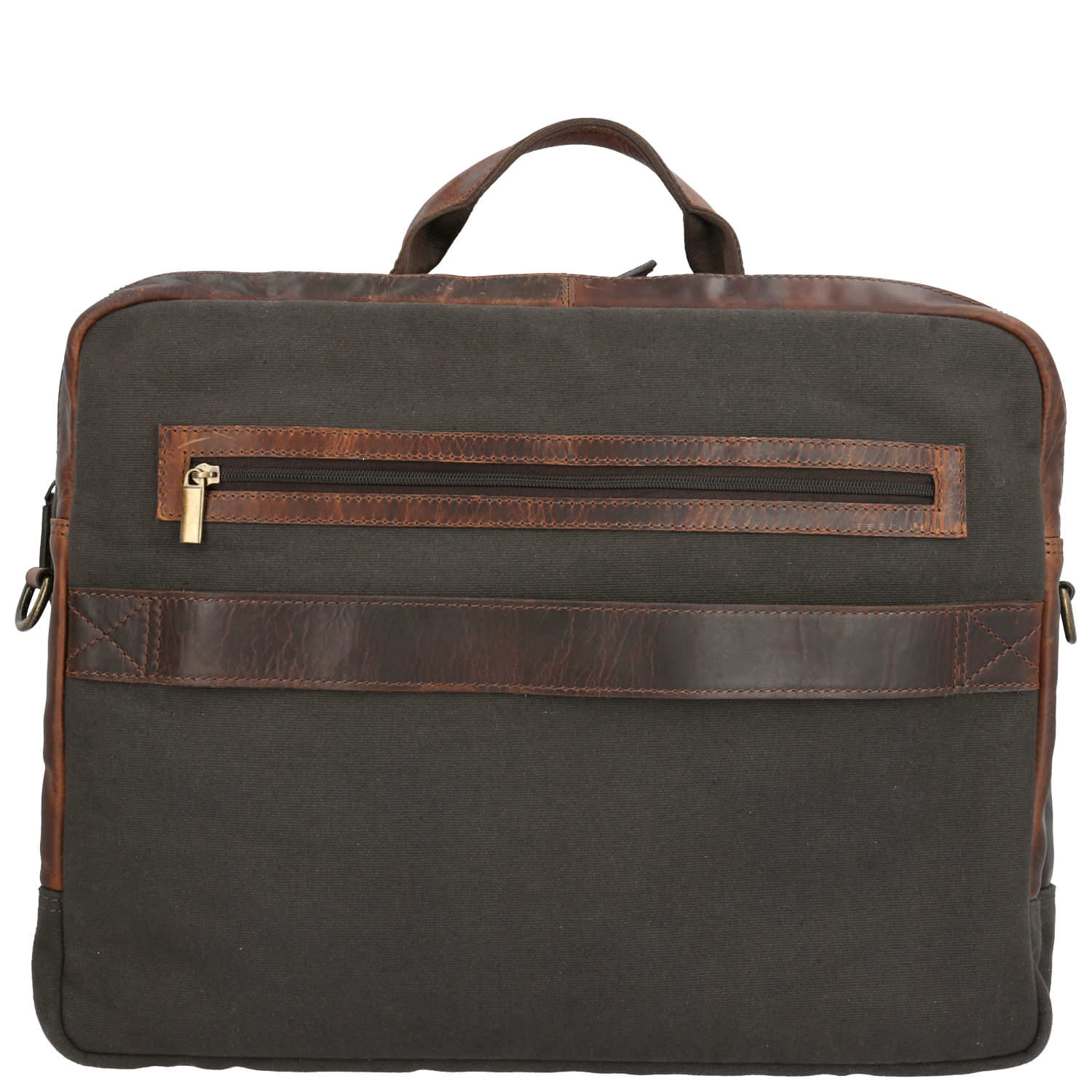 Maletín Canvas Reciclado Hombre RCY Leeds Bag Gris Rockford