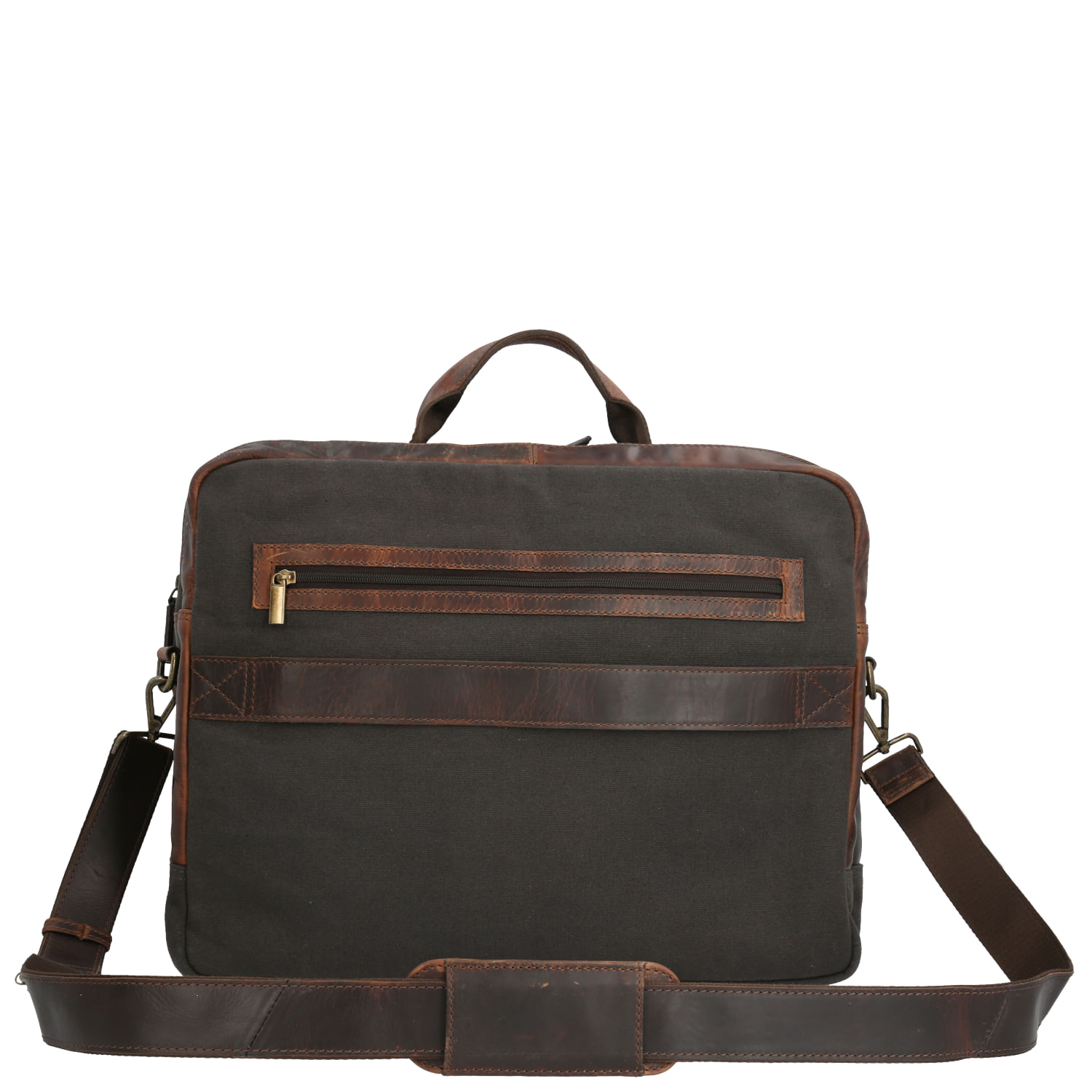 Maletín Canvas Reciclado Hombre RCY Leeds Bag Gris Rockford