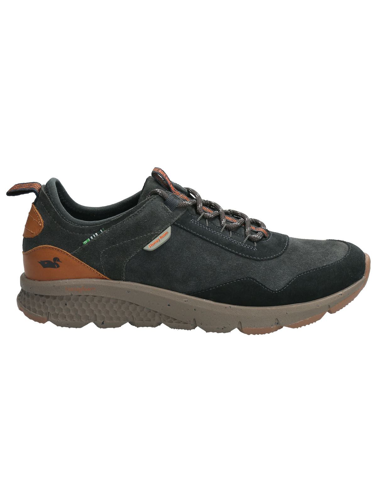 Zapatilla Cuero Hombre Shire Gris Rockford