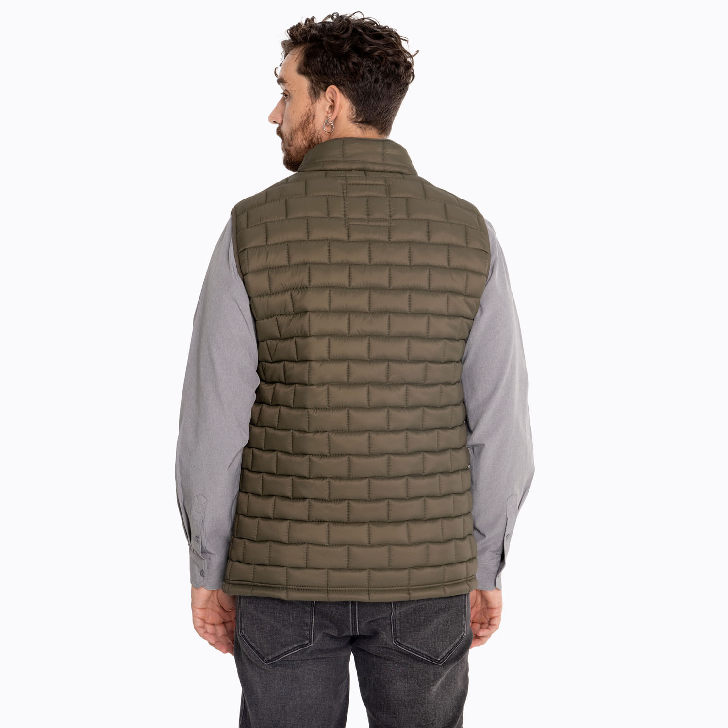Parka Sin Mangas Hombre Vest Oliva Merrell