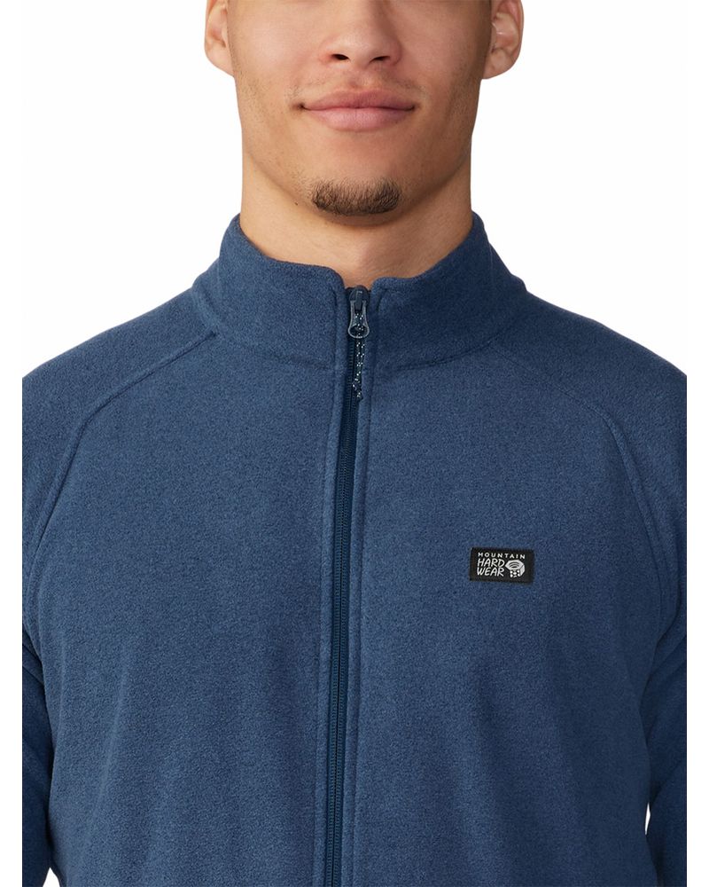 Polar-Hombre-Microchill¿-Full-Zip-Azul