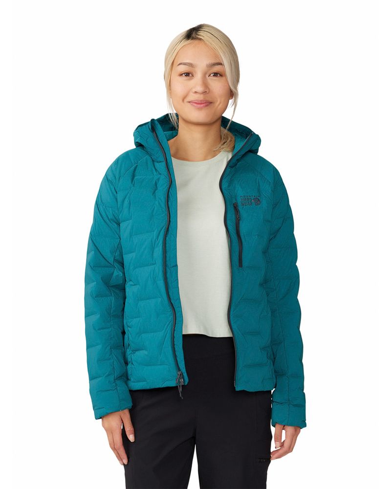Parka-Mujer-Stretchdown¿--Verde