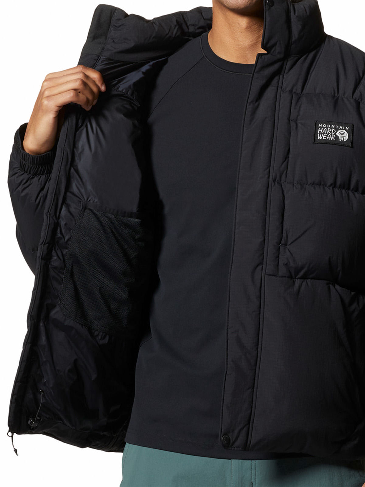 Parka Hombre Nevadan Down Jacket Negro