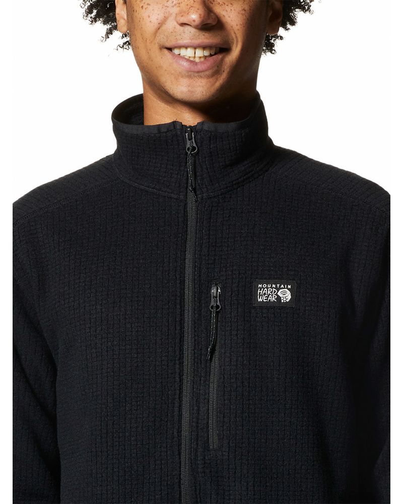 Polar-Hombre-Explore-Fleece-M-1-2-Zip-Negro