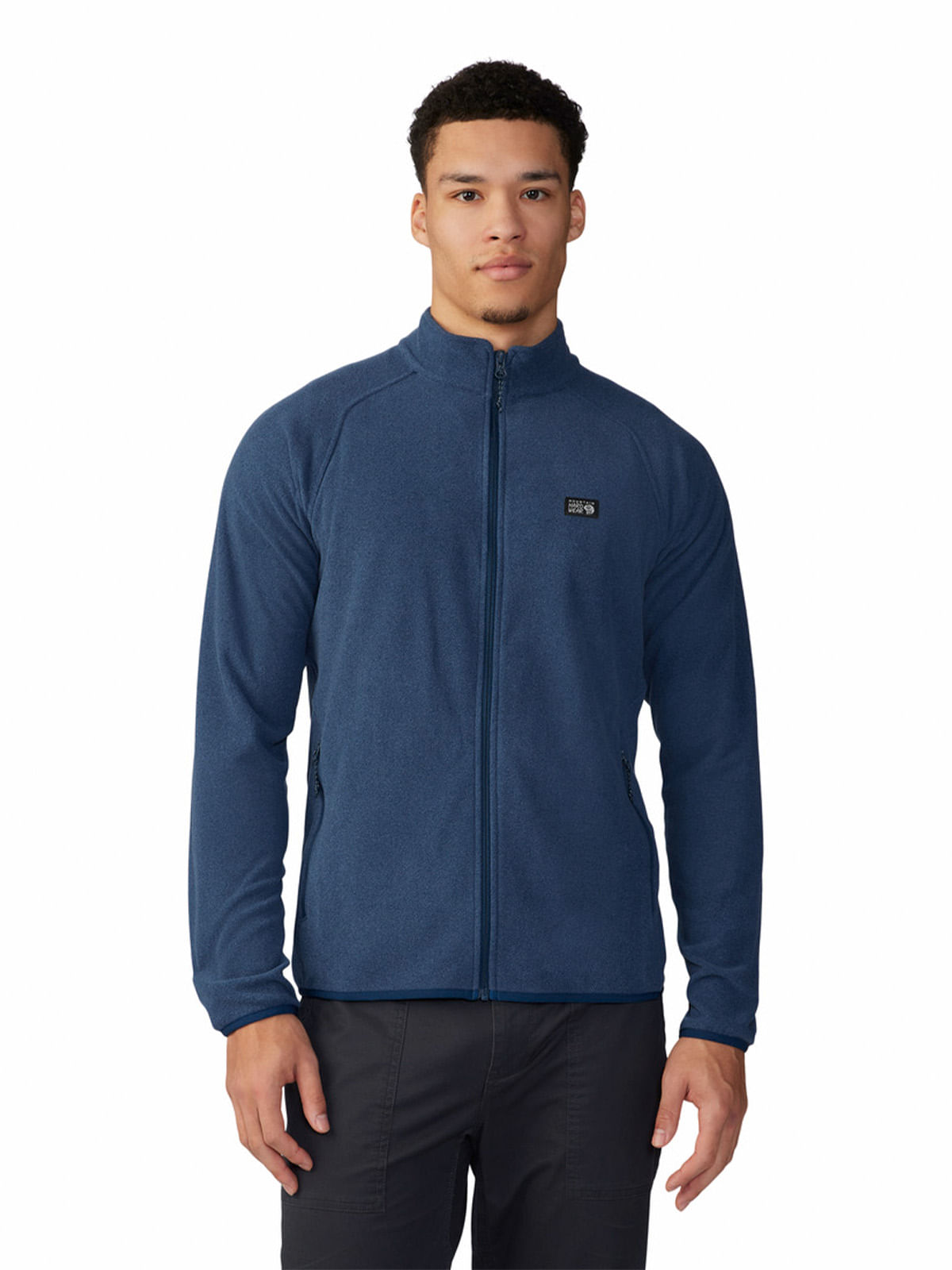 Polar Hombre Microchill¿ Full Zip Azul