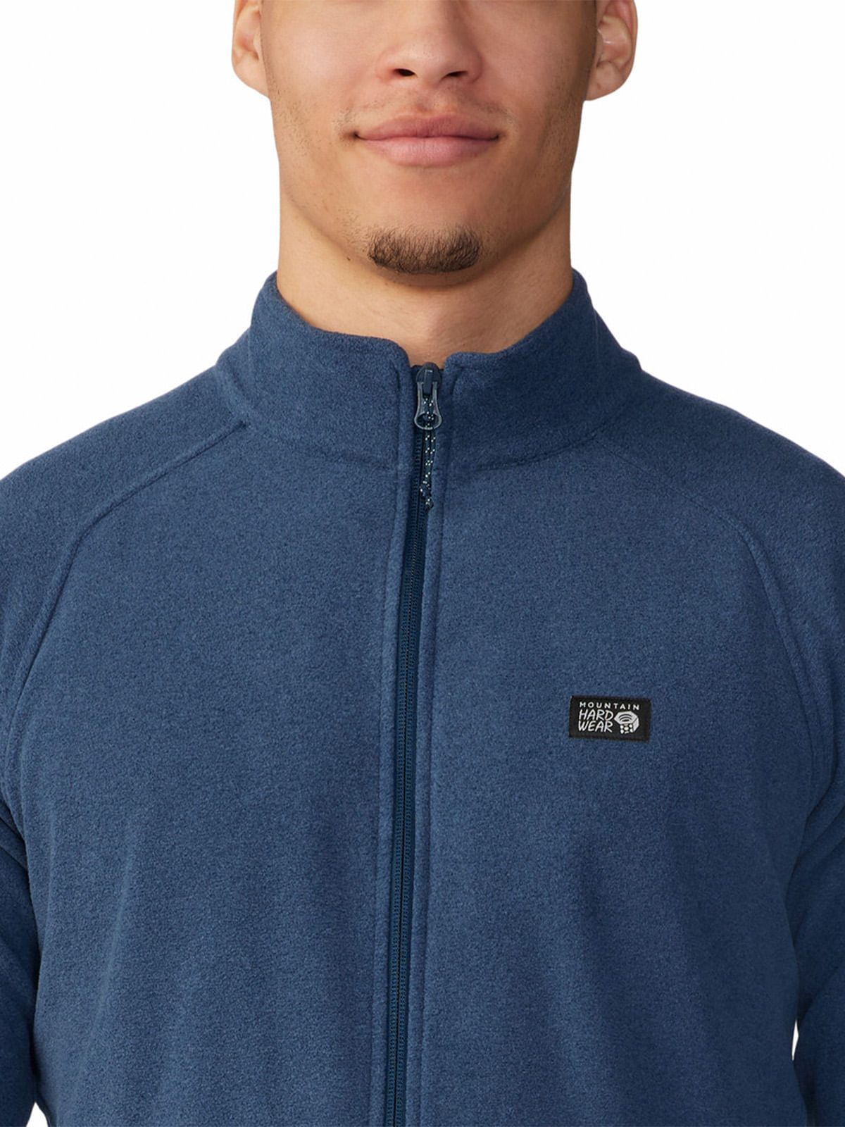 Polar Hombre Microchill¿ Full Zip Azul